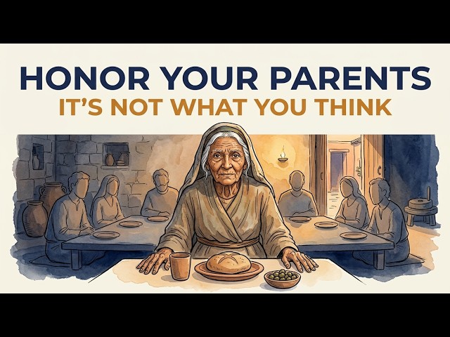 What "Honor Your Parents" Actually Means in Hebrew