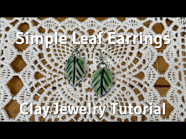 Simple Leaf Earrings