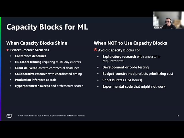 Cloud Clinic: AWS Capacity Blocks & Littlest JuypterHub 8/14/25