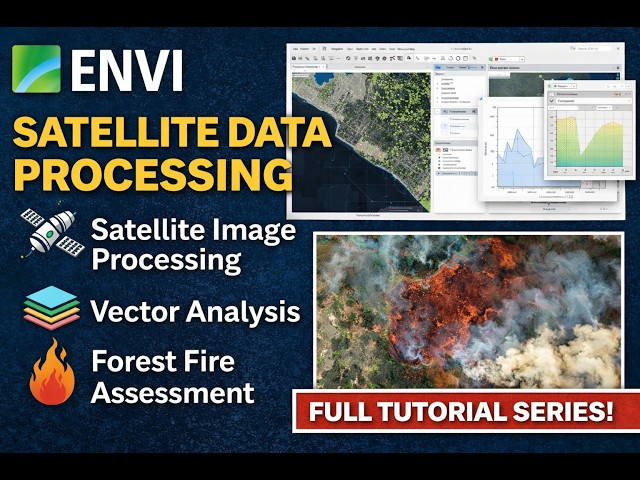 Satellite Image Processing in ENVI – Full Beginner Guide | Part 1