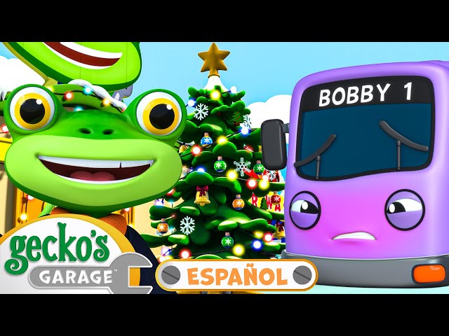 El rescate navideño de Gecko | Garaje de Gecko en Español | Dibujos animados