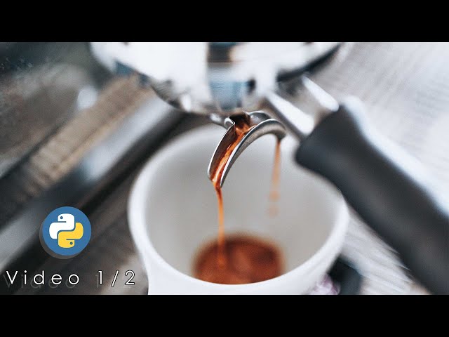 Coffee Machine in Python | Object-Oriented Programming Project | Part.1