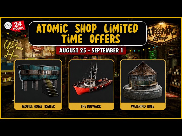 🫣 7 Limited-Time CAMP Prefabs You Need to See! | Fallout 76
