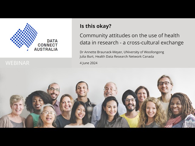 Is this okay? Community attitudes on using health data in research