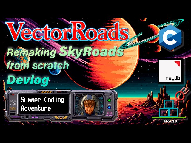 DevLog - Remaking SkyRoads from Scratch with C, Raylib & Box3D