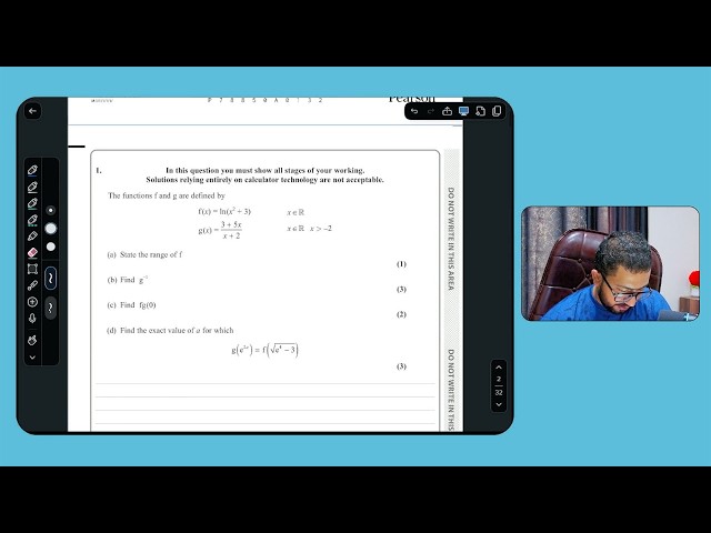 Q-01 2025 Oct Edexcel IAL P3 Mathematics | Complete Solution with Easy Explanation