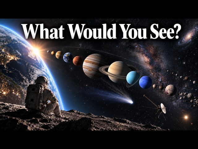 What Would You Actually See Travelling Through the Solar System? | Boring History to Fall Asleep To