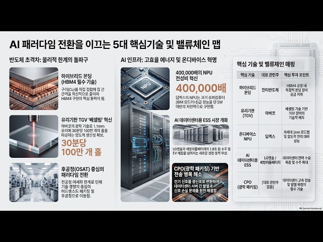 [09/25/26 Original Report] In-Depth Analysis of the 5 Next-Gen Core Technologies and Value Chain:...