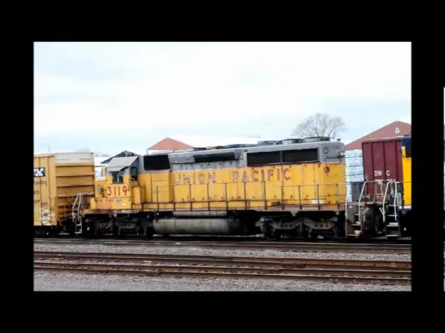 3/24/2011 ALS 2001 Idles With A Unrestored UP SD40-2 Trailing