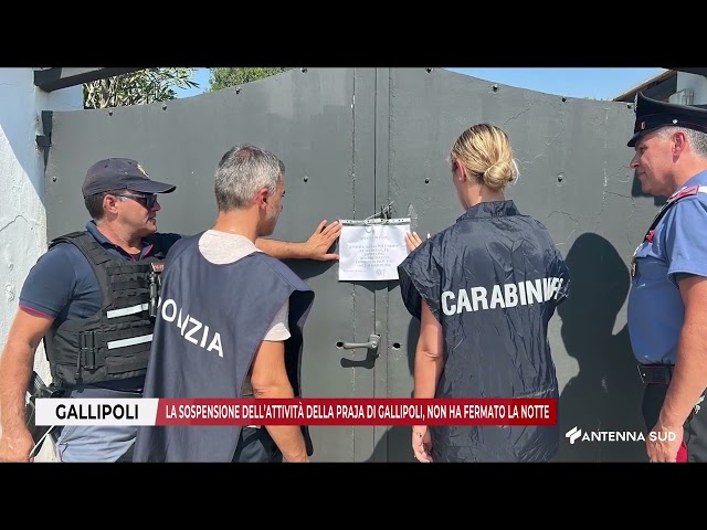 AUGUST 09, 2026 THE SUSPENSION OF LA PRAJA IN GALLIPOLI DID NOT STOP THE NIGHTLIFE