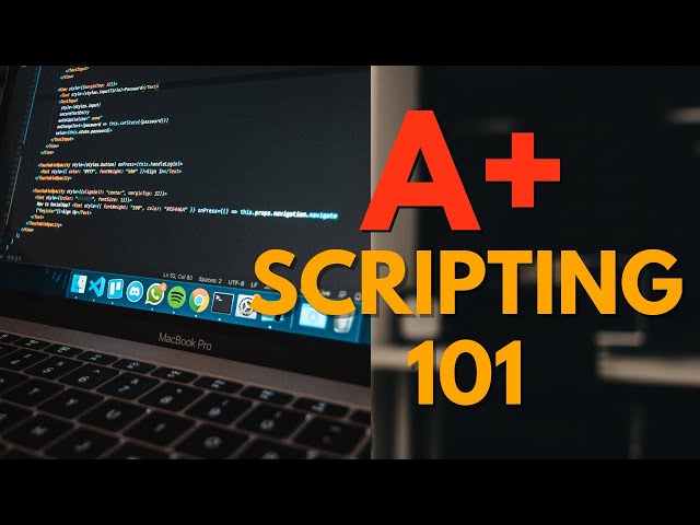 CompTIA A+ 1202 Scripting Basics: Python, PowerShell & Bash (Obj 4.8)