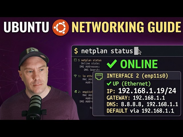 Ubuntu Desktop Networking: Essential Commands & Exam Series