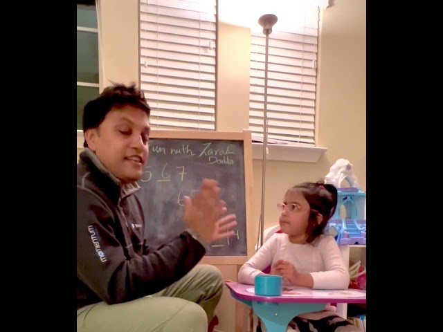 Fun with numbers with Zara&Dadda - #funfriday it’s a very light episode