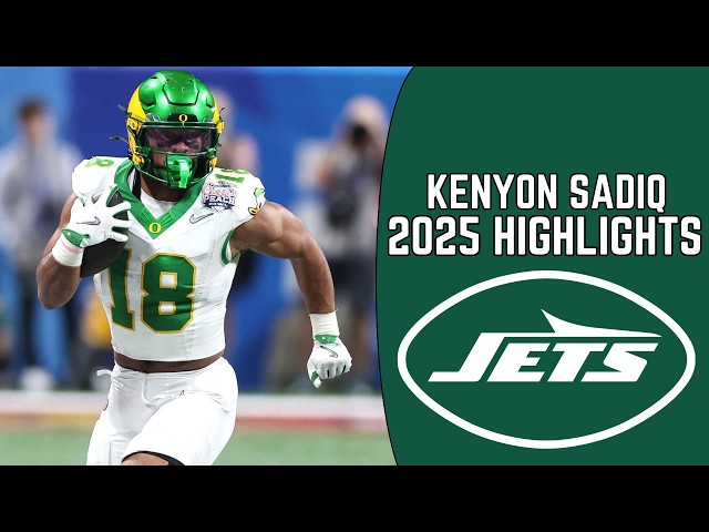 Lo más destacado de Kenyon Sadiq 🔥 | Bienvenido a los Jets