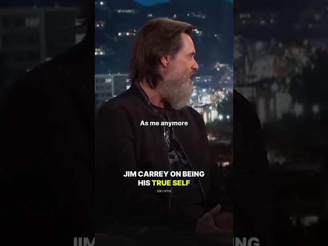 Jim Carrey on Being His TRUE SELF.