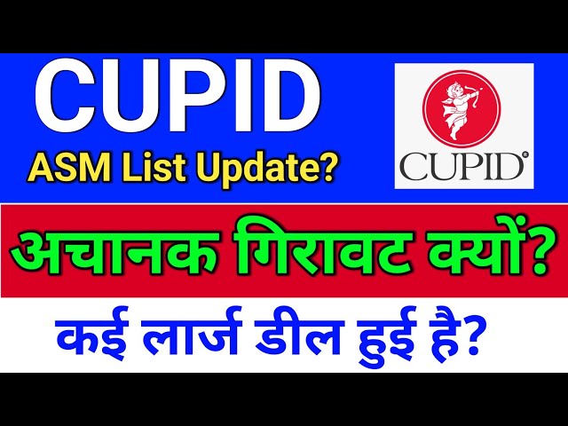 Cupid. ASM List Update?  cupid share latest news,  cupid share news