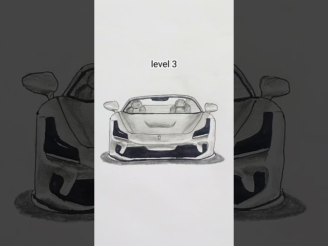 Ferrari car drawing 👹 #shorts #viral #viralvideo #ferrari #car