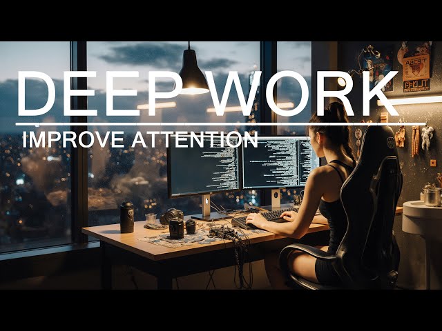 Deep Productive Extreme Focus Work Music for Enhanced Mental Processing