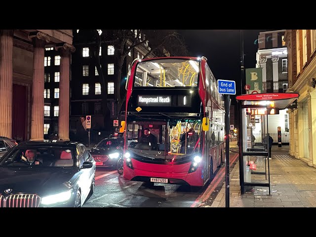 *[VERY KNACKERED]* Transport for London ADL Enviro400H MMC⚡ EH195 (YY67 USS) on the 1