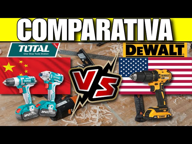 El enfrentamiento que divide talleres: DEWALT vs TOTAL sin filtros