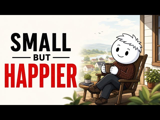 Why The Happiest People Live "Small"