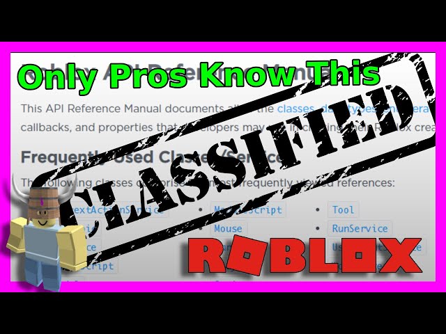 The Secret to Roblox Scripting | Roblox API