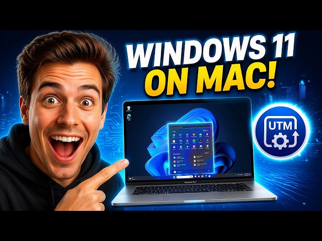 Install Windows 11 on Mac M1/M2/M3/M4 Using UTM | Step-by-Step Guide