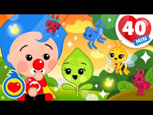 Los Insectos Son Chiquitos 🐞🐝 Y Más Canciones Infantiles de Bichitos (40 Min) | Plim Plim
