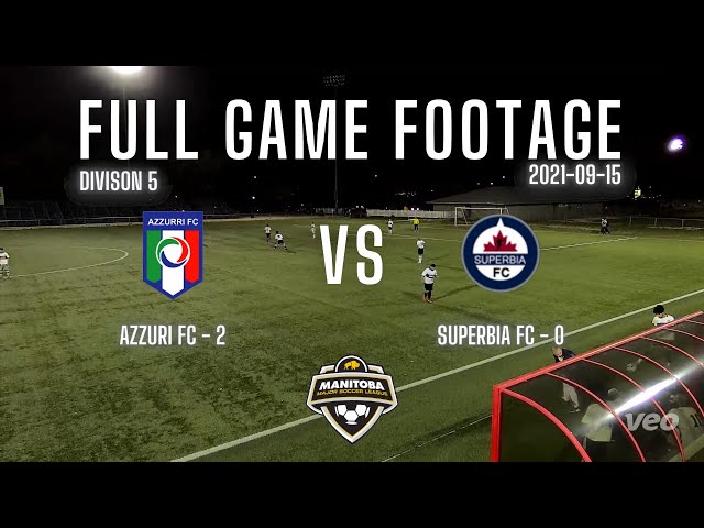 MMSL - DIV 5 - AZZURI FC 2-0 SUPERBIA FC