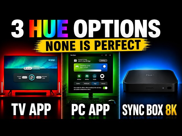 I Tried Every Philips Hue Sync Option — Here’s the Problem With Each