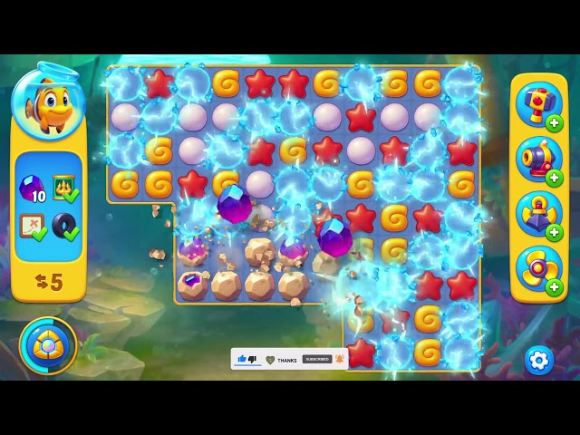 Fishdom lvl 8529-8533🔥Gameplay #826