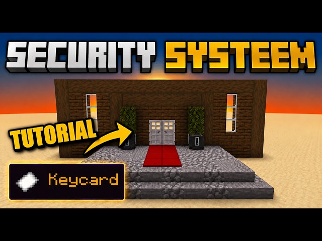 Simple Keycard Security Lock! [TUTORIAL for Java 26.1+]