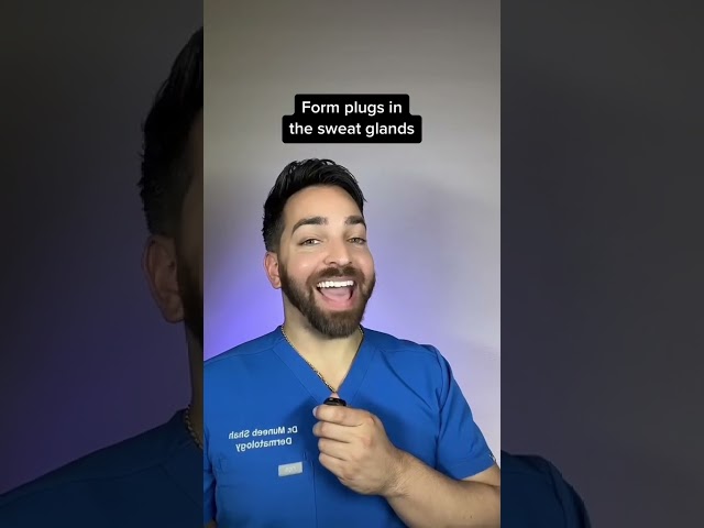 Derm Tips For Sweating with Secret Clinical Antiperspirant ad #SecretDeoPartner #DermDoctor #Hyperh