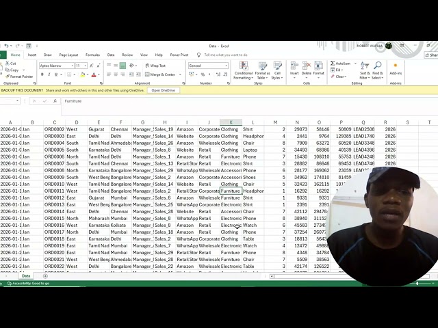 Creating excel dashboard in 3 Minutes