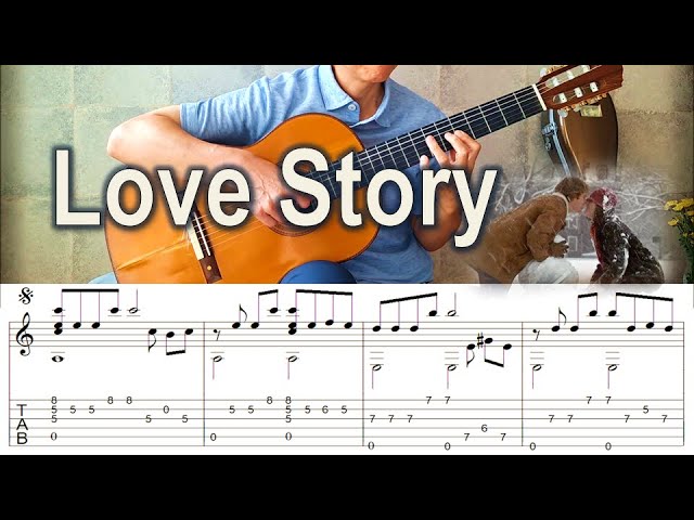 Love Story (Where Do I Begin?) - Fingerstyle Guitar | TAB