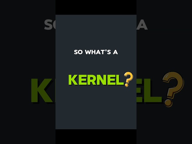Kernel does this 1 million times per second #tech #coding #mindblown