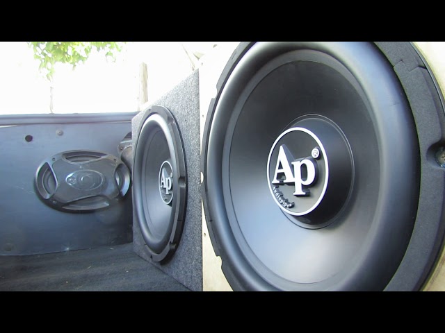 Subwoofers Audiopipe 12" pulgadas 300 R.M.S 🔥 #Audiopipe