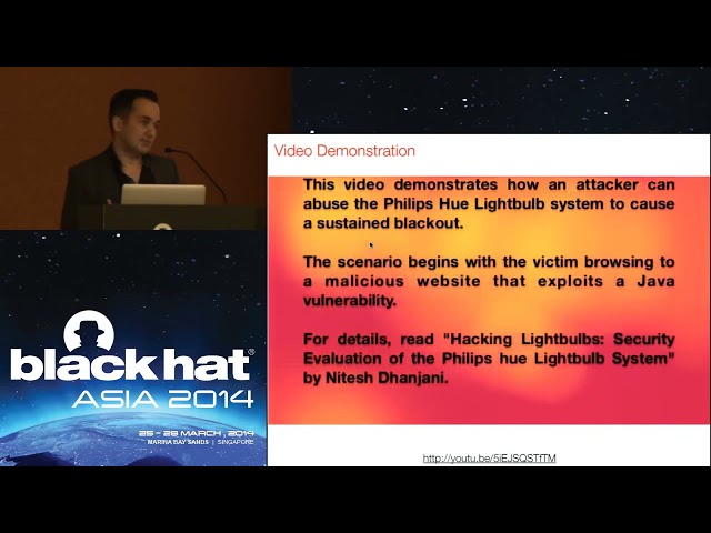 Abusing the Internet of Things   Blackouts, Freakouts, and Stakeouts by Nitesh Dhanjani