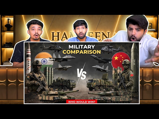 ⚔️🇮🇳 India vs China Military Power – Amazing Comparison! #reaction