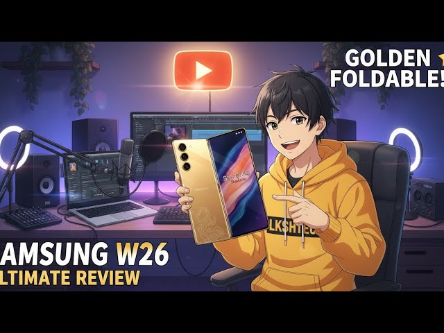 ⚡SAMSUNG W26: The China-Only Foldable You Need to Know About #lkshtech #samsungw26 ⚡