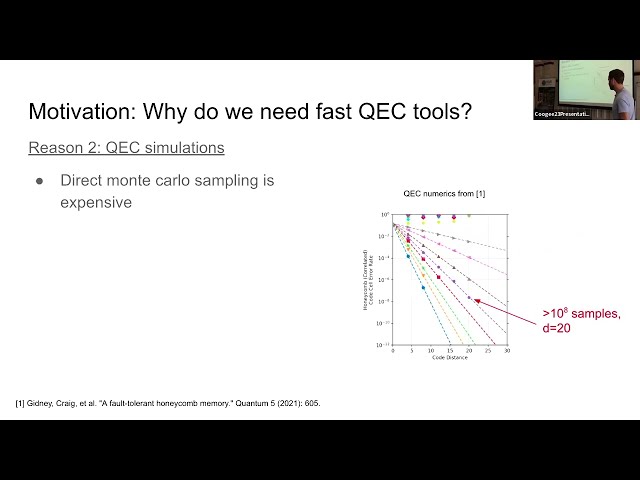 Oscar Higgott (UCL) — Sparse blossom: a new implementation of minimum-weight perfect matching