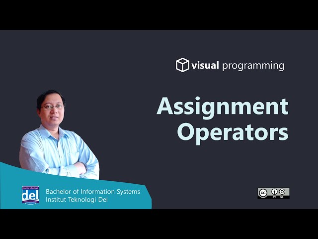 Assignment Operators | Visual Programming | Bahasa Indonesia