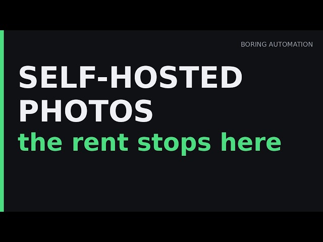 What 25,000 photos cost to run on your own server