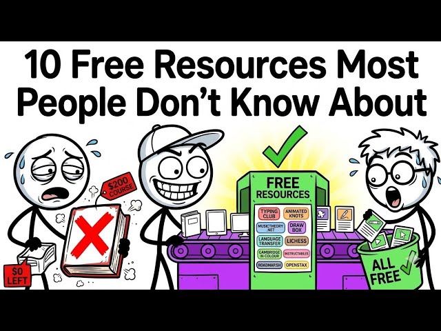 10 Free Resources Most People Don't Know About