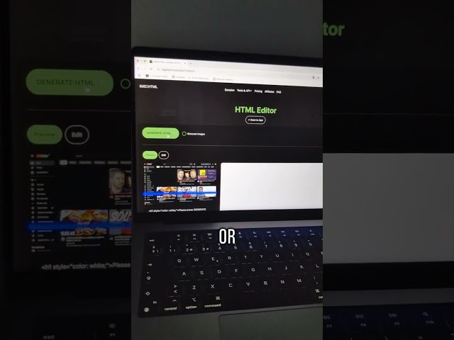 Turn Design Images to HTML/CSS Instantly with AI Magic!