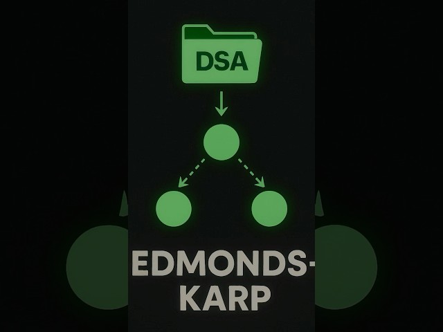 Edmonds-Karp Algorithm (DSA)