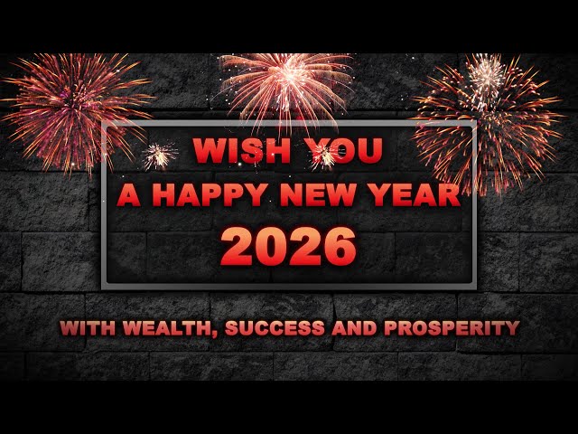 Wish You a Happy New Year 2026 🎆 | Trending New Year Wishes