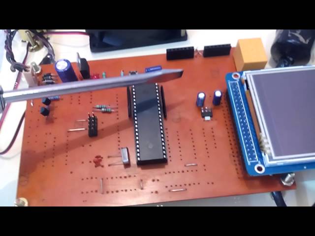 3 2’’TFT LCD + TOUCH SCREEN BASED HOME AUTOMATION USING 8051 MICRO CONTROLLER