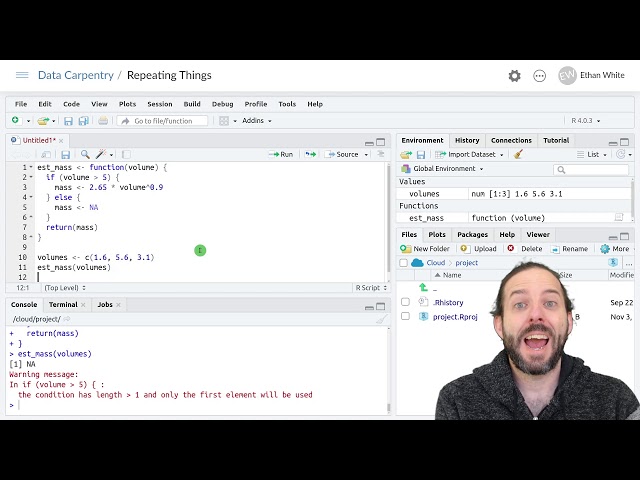 Introduction to Repeating Things in R: Apply Functions
