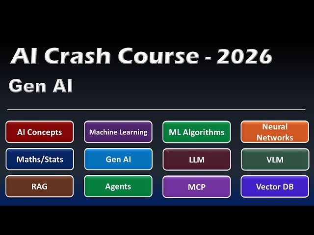 AI Crash Course - 2026